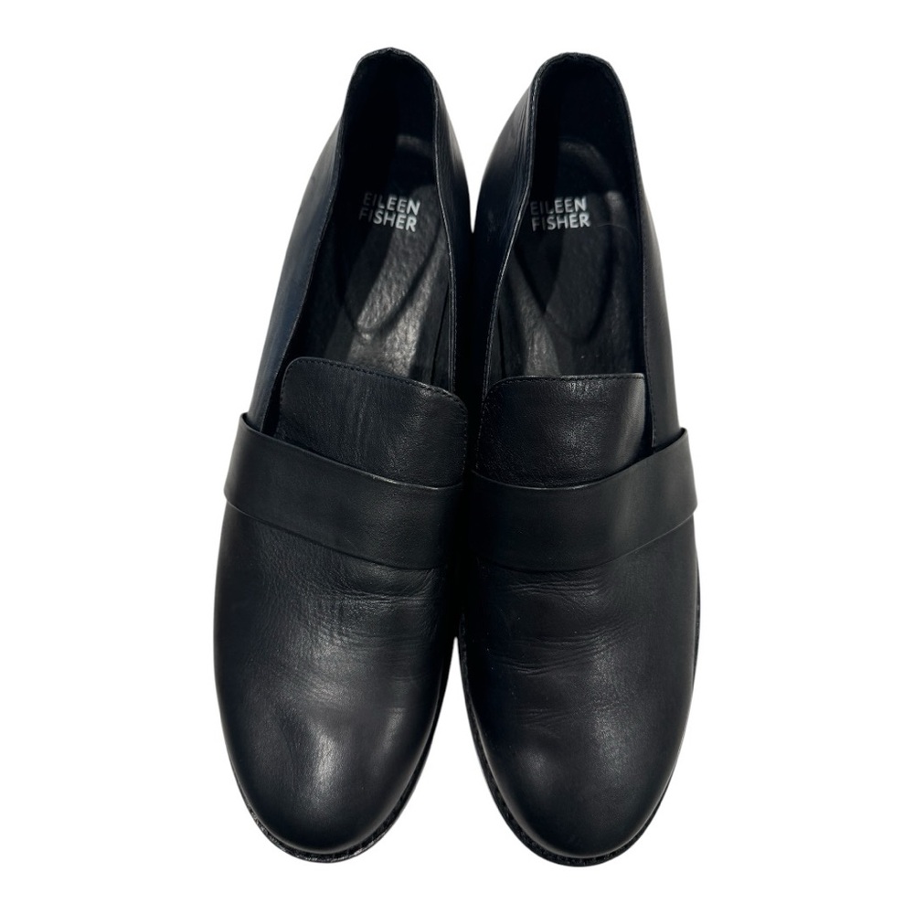 Eileen Fisher Hayes Smooth Leather Loafer Women 10